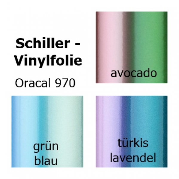 Schiller-Vinylfolie mit Farbwechsel